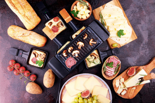 Raclette takaa sulavat ja vaivattomat ruokahetket ympäri vuoden