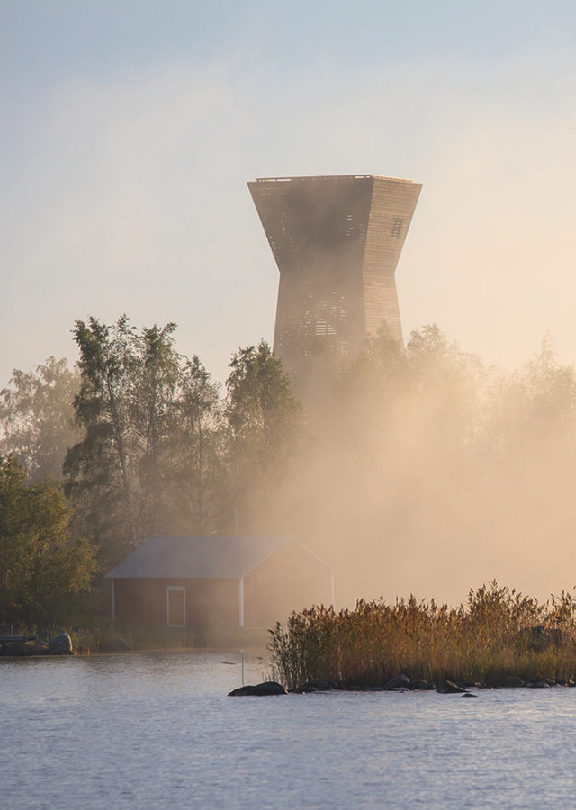 Saltkaretin näköalatorni Vaasassa