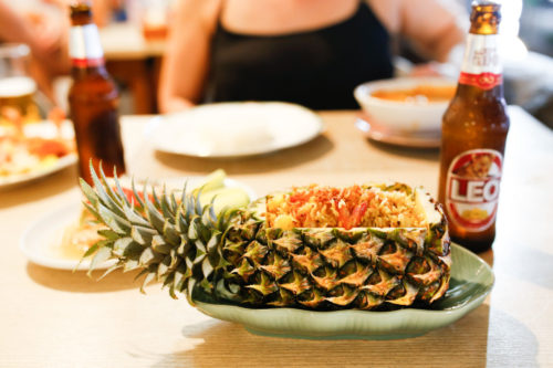 Pineapple fried rice