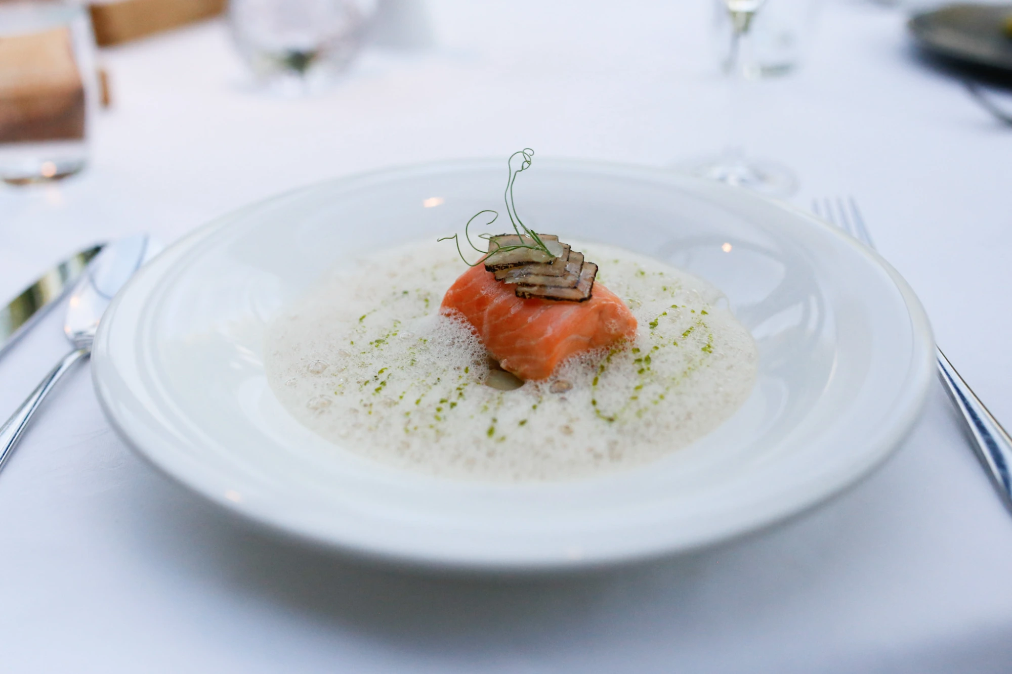 Pädaste Manor pääannos ruoka illallinen ravintola